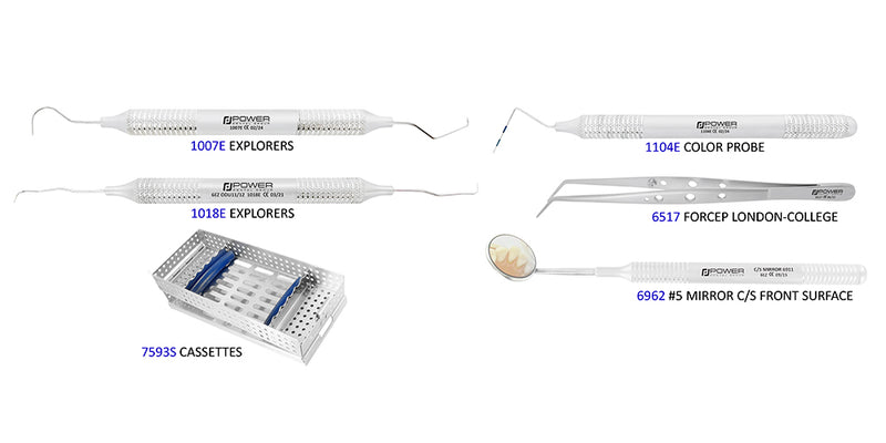 EXAM KIT (6 PCS) CODE: 9020 / EXAM
1007E EXPLORERS TU17/23 6EZ
1018E EXPLORERS ODU11/12 6E