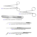 Kit chirurgical de l'Institut d'implants Misch 