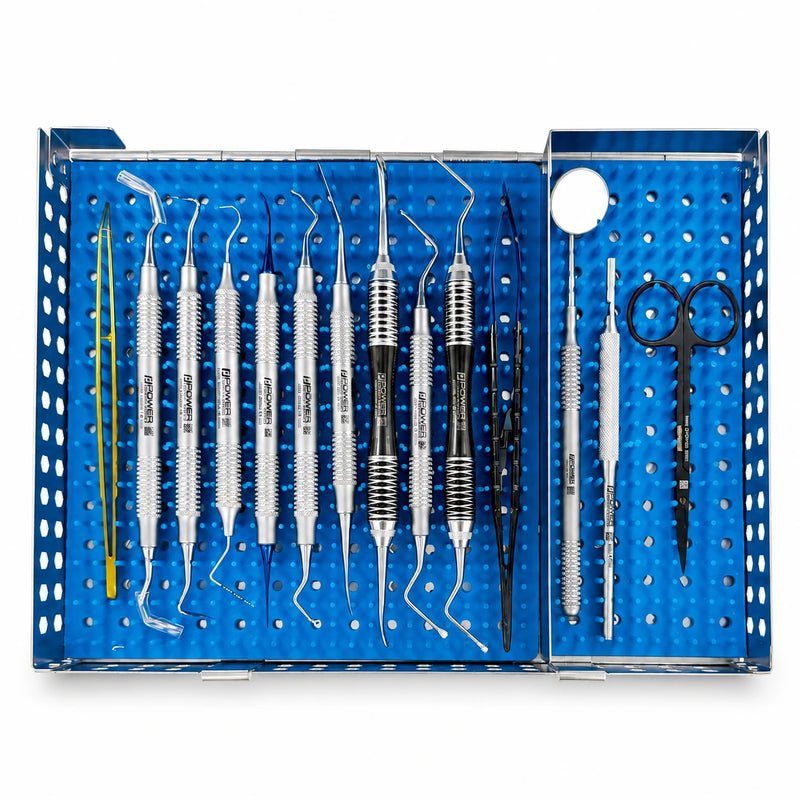 Dr. Sarah Balaster – Perio Implant Kit, Set of 14 with Cassette