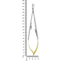 Supremo Castroviejo Needle Holder – 7.1 in (18 cm), Curved – Gold Edition