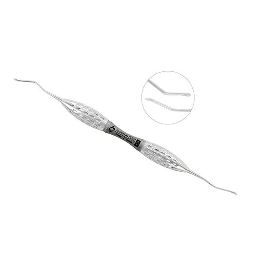 Supremo Periodontal Tunneler 1 – Double-Ended, 2.0 mm – Rounded