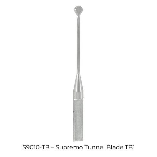 Supremo Tunnel Blade Kit – Aluminum Handle with TB1 or TB2 Micro-Blades (Box of 5)