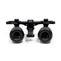 Front view of BiLumix BLUM-3A 4.0× FLEX loupe showing its dual high-magnification optical modules