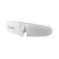Interior view of the BiLumix white forehead plate with attachment surface