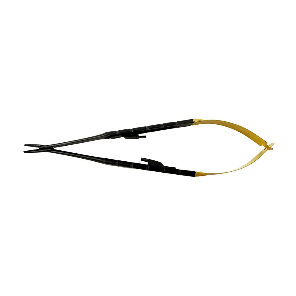 Another view of Castroviejo Black Edition 16 cm needle holder, SKU 5513B