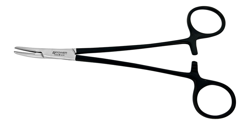 Additional view of 15 cm Crile-Wood curved jaw needle holder, Black Edition, SKU 5506B