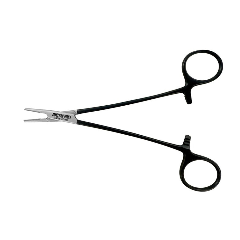 Additional view of 15 cm straight Crile-Wood needle holder, Black Edition, SKU 5505B