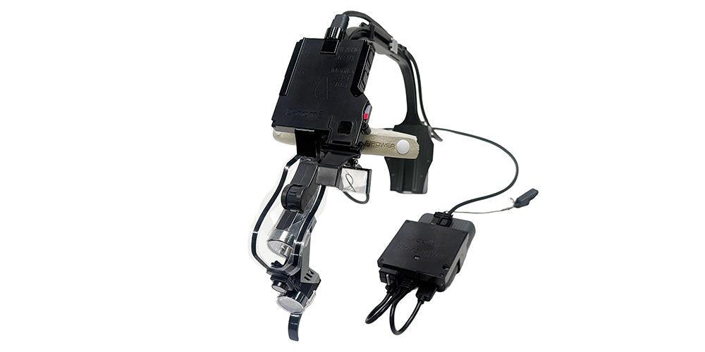 Dr. Kim Headlamp – Viewfinder, Pedal, and Autofocus