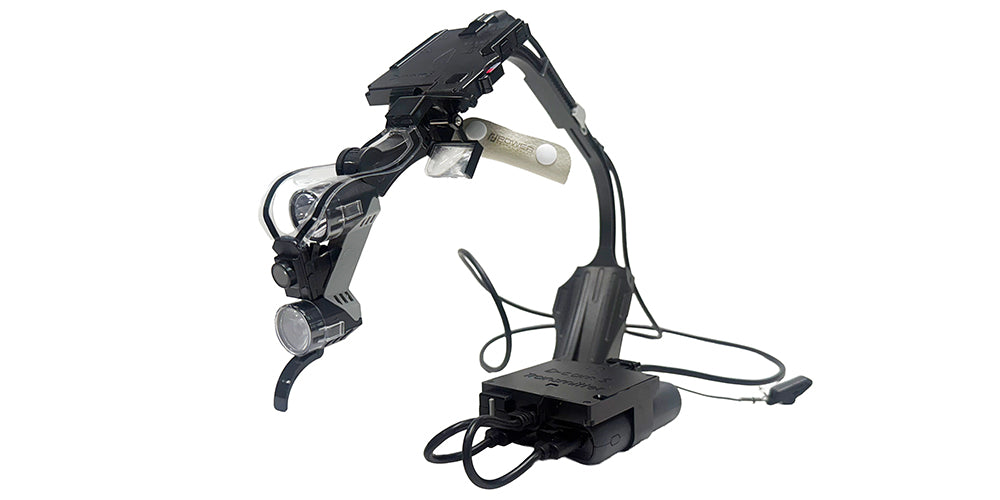 Dr. Kim Headlamp – Viewfinder, Pedal, and Autofocus