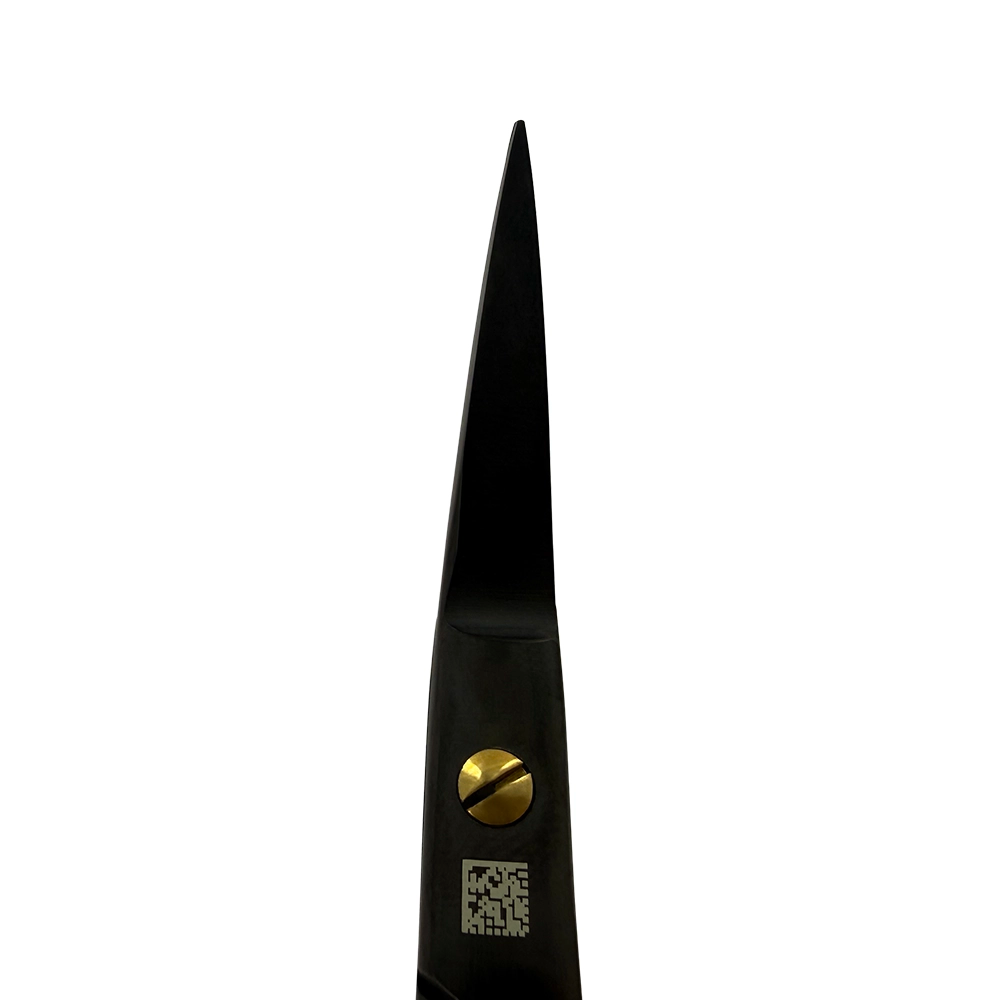 Pointed tip close-up of Dean Super Cut suture scissors