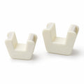Dental Bite Blocks / Mouth Props – Medium Child and Large Adult, Set of 2
