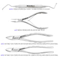 Dr. Clark Oakey General Practice Kit instruments set 2 with Lucas curette, bone rongeur, and extraction forceps
