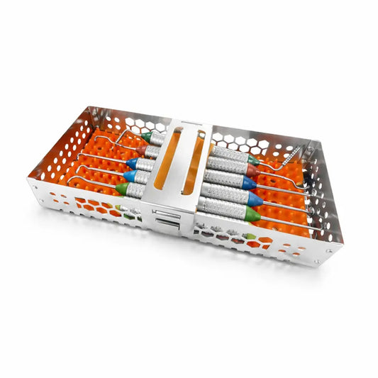 Dr. Eric Park Sinus Lift Curette Kit – Set of 6 with Cassette, main kit view