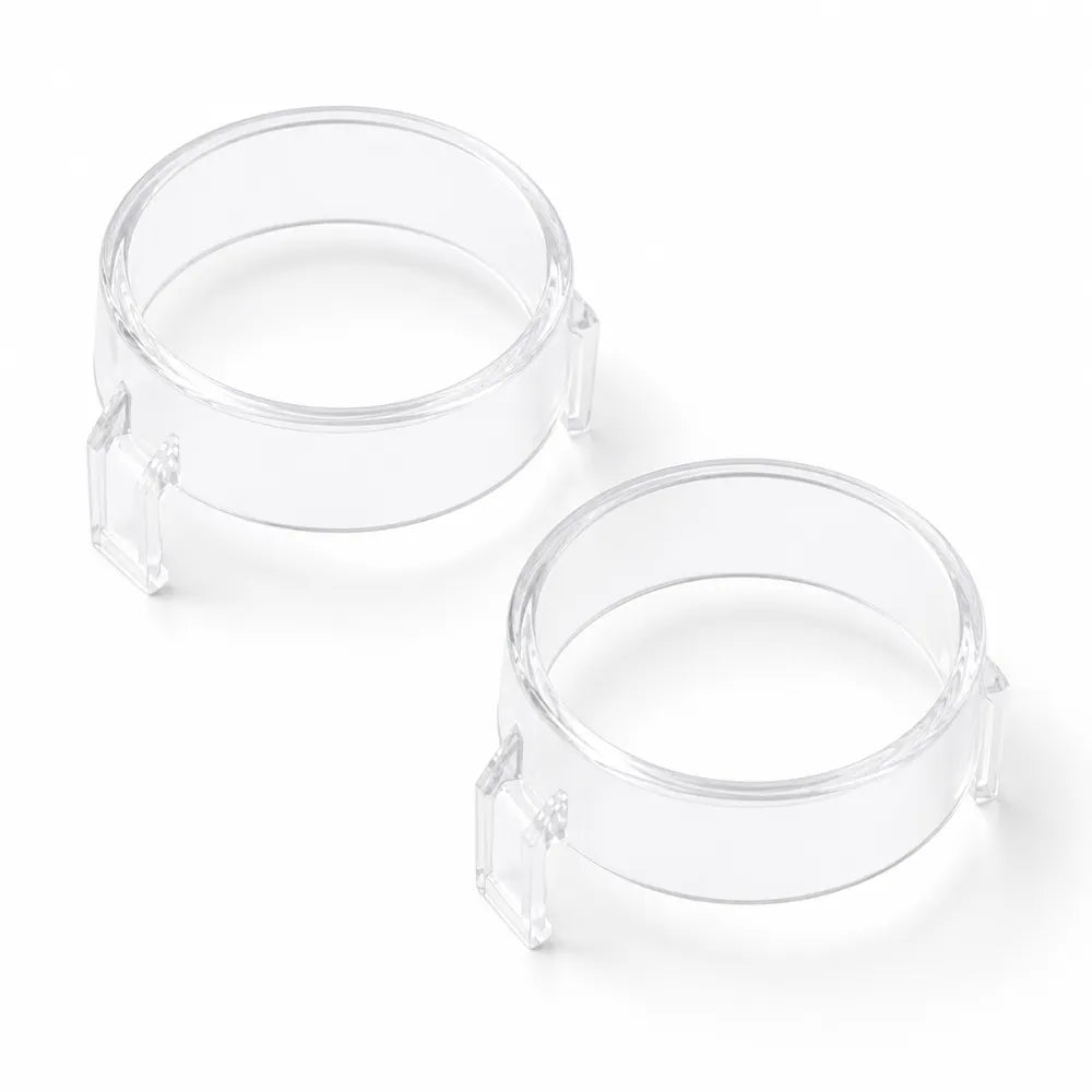 Dr. Kim Clear Protective Headlamp Caps pair for KIMS-BK and KIMV headlamps
