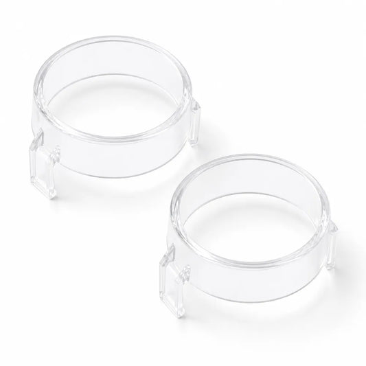 Dr. Kim Clear Protective Headlamp Caps pair for KIMS-BK and KIMV headlamps