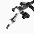 Dr. Kim ErgoView Binocular Loupe 2.5x KIMV-4 mounted on KIMV dual magnification system