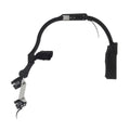 Side profile of Dr. Kim LED Surgical Headlamp KIMS-BK with ergonomic 2-point C-ERGO mounting system