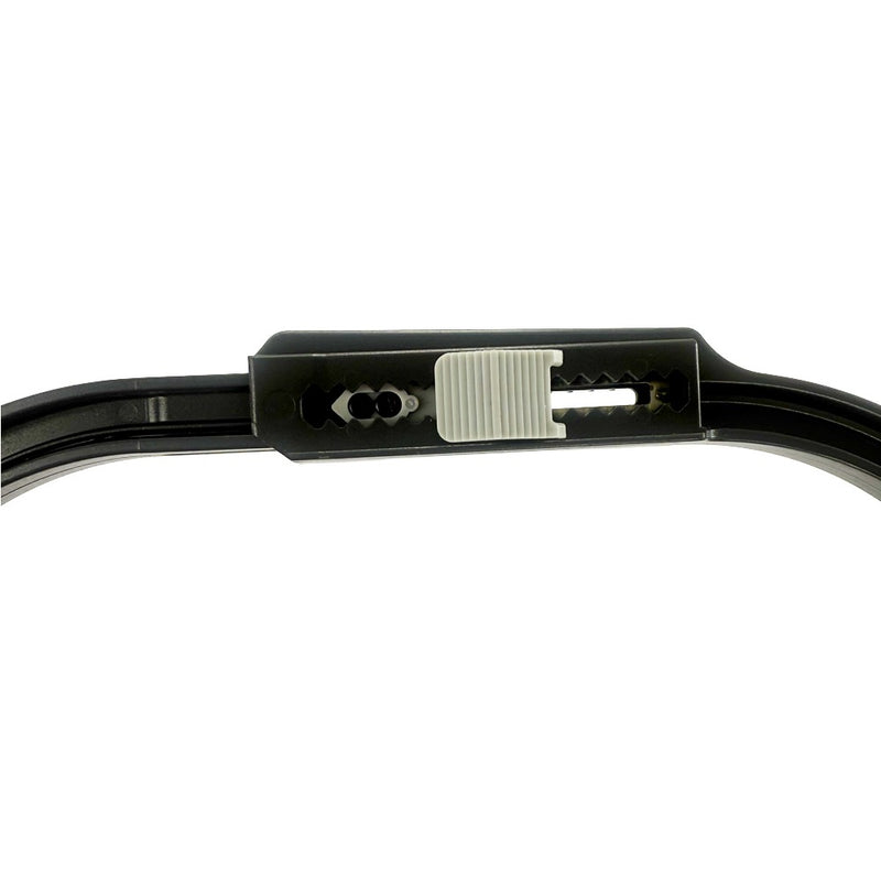 Top adjustment slider close-up on Dr. Kim LED Surgical Headlamp KIMS-BK headband