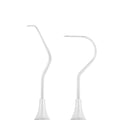 Double-ended EXD 5 explorer tip design for caries and calculus detection