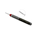 Implant Surgery Scalpel Handle Ø13 mm – Black Edition, angled view (Bard-Parker #3 compatible)