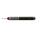 Side profile of Implant Surgery Scalpel Handle Ø13 mm – Black Edition with crosshatch grip