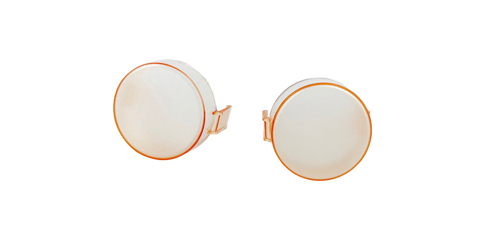 Dr. Kim Headlight – Orange Light Cap/Filter (Set of 2)