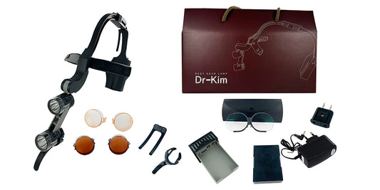 Dr. Kim LED Surgical Headlamp – Black Kit