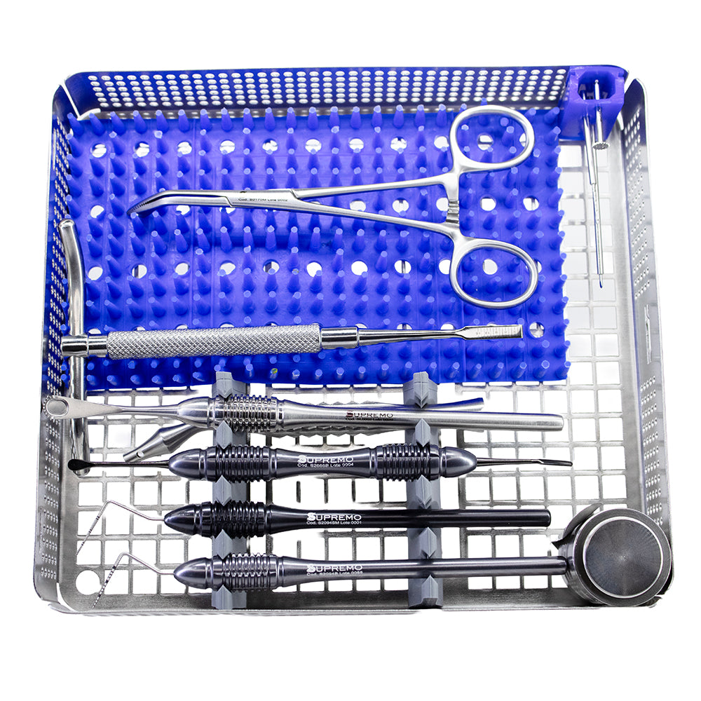 Sinus lift window drill with stop – handpiece-compatible, side view