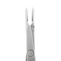 Jaw detail of LASCHAL universal Thumlok needle holder with straight carbide tips
