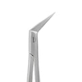 Detail of the delicately serrated blade on Locklin scissors