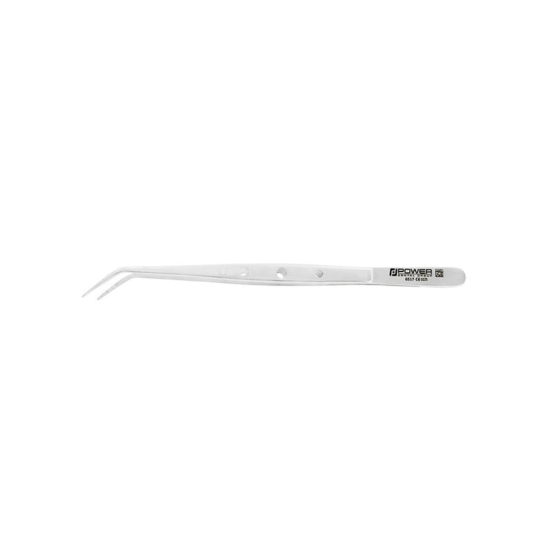 London College Tissue Forceps, angled, 15 cm (5.9 in) – SKU 6517