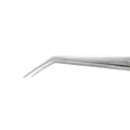 Close-up of angled serrated jaws on London College Tissue Forceps – SKU 6517