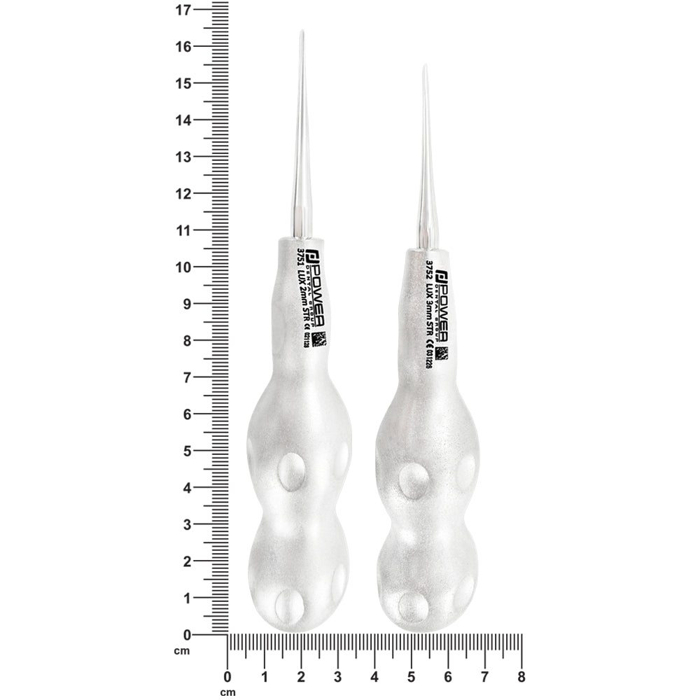 Luxator Kit – Instrument Size Reference, 6.5 in (16.5 cm), Straight Luxators