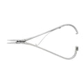 Additional full view of the 14 cm Mathieu needle holder with thin straight jaws