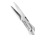 Close-up detail of the straight Mayo-Hegar needle holder, 6.5 in (16.5 cm), SKU 5403W