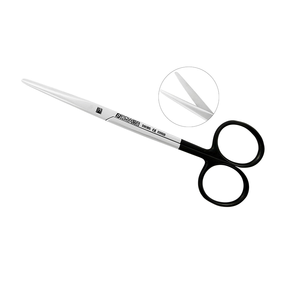 Metzenbaum Super Cut Scissors – Straight, 5.7 in (14.5 cm), main product view with blade close-up