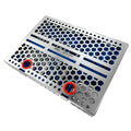 Stainless steel bone tray bowl included in Misch Implant Institute surgical kit