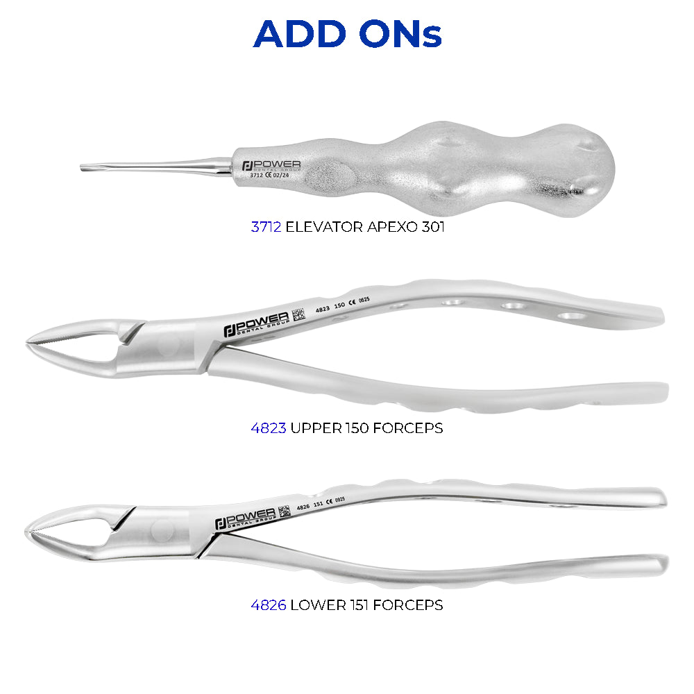 Recommended add-on instruments compatible with Misch Implant Institute surgical kit