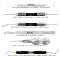 ORCAA Symposium Kit – instrument list with elevators and curettes