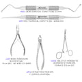 ORCAA Symposium Kit – surgical instruments including forceps and rongeurs