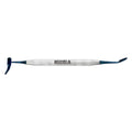 Full horizontal view of the Power Sinus Bone Graft Packer & Carrier (2–10 mm), double-ended titanium instrument
