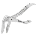 Angled view of Power Atraumatic Extraction Forceps Ash F4 with modified slim beaks for lower anteriors – SKU 4977