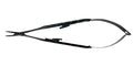 Additional view of Power Castroviejo straight needle holder in Black Titanium configuration