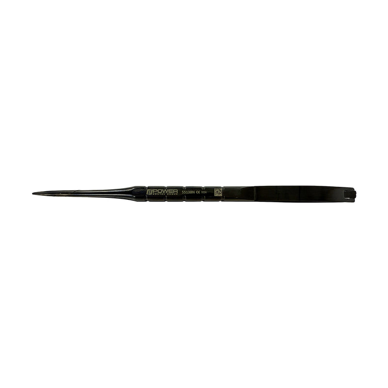 Slim profile of titanium straight Castroviejo needle holder for microsurgical suturing