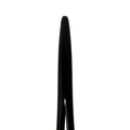Detailed view of tungsten carbide gripping tips on Power straight Castroviejo needle holder