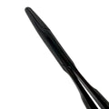 Close-up of the straight tungsten carbide needle-gripping end on Power Castroviejo holder 5409B