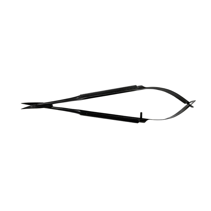 Top view of Power Castroviejo Super Cut Tissue Cutting Scissors – Curved