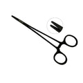 Power Crile-Wood straight needle holder with black titanium finish, tungsten carbide jaws and 5.9 in (15 cm) length