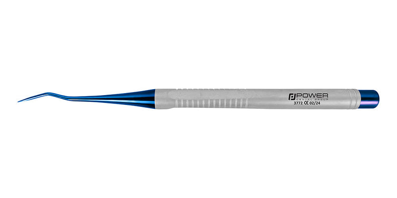 Full view of Accu Lux-Tome distal 2.5 mm serrated luxating elevator