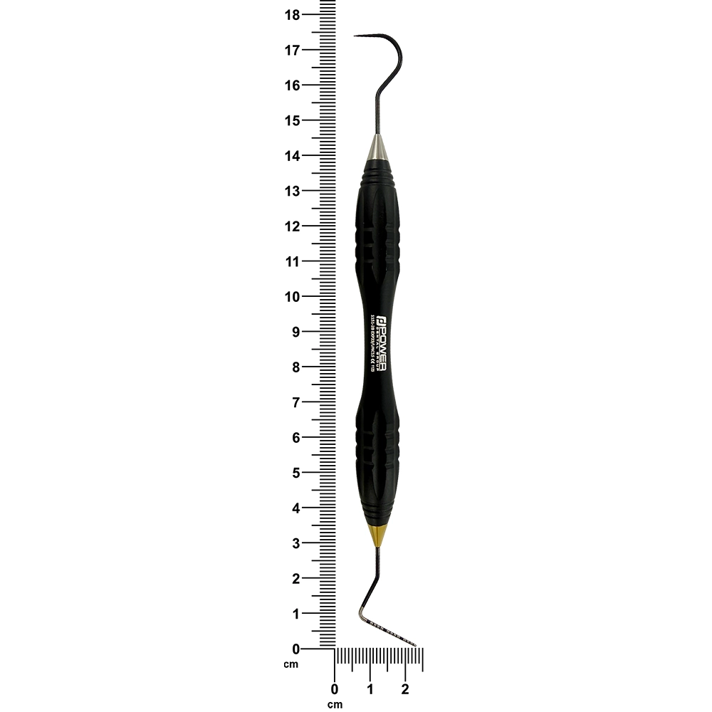 Power Explorer Probe EXP23/UNC15 Black Edition shown on ruler; total length 167 mm